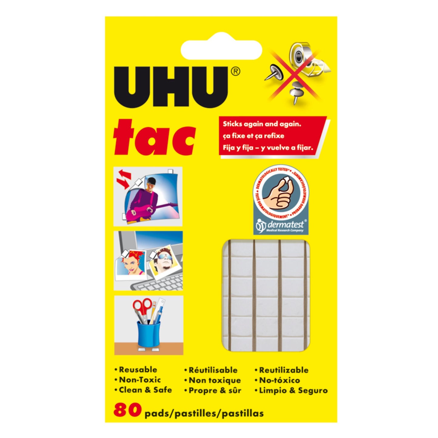 Gomme adhésive UHU Tac