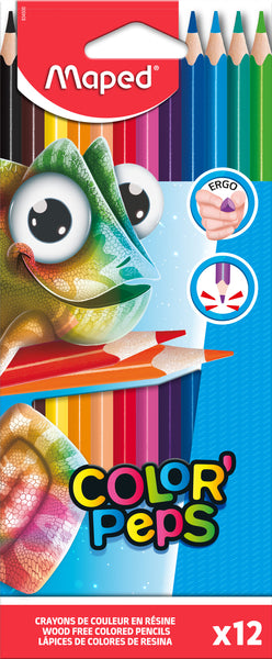 Crayons de couleur en résine Color'Peps