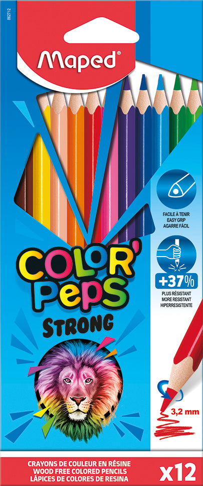 Color'Peps Wood-Free coloured pencils