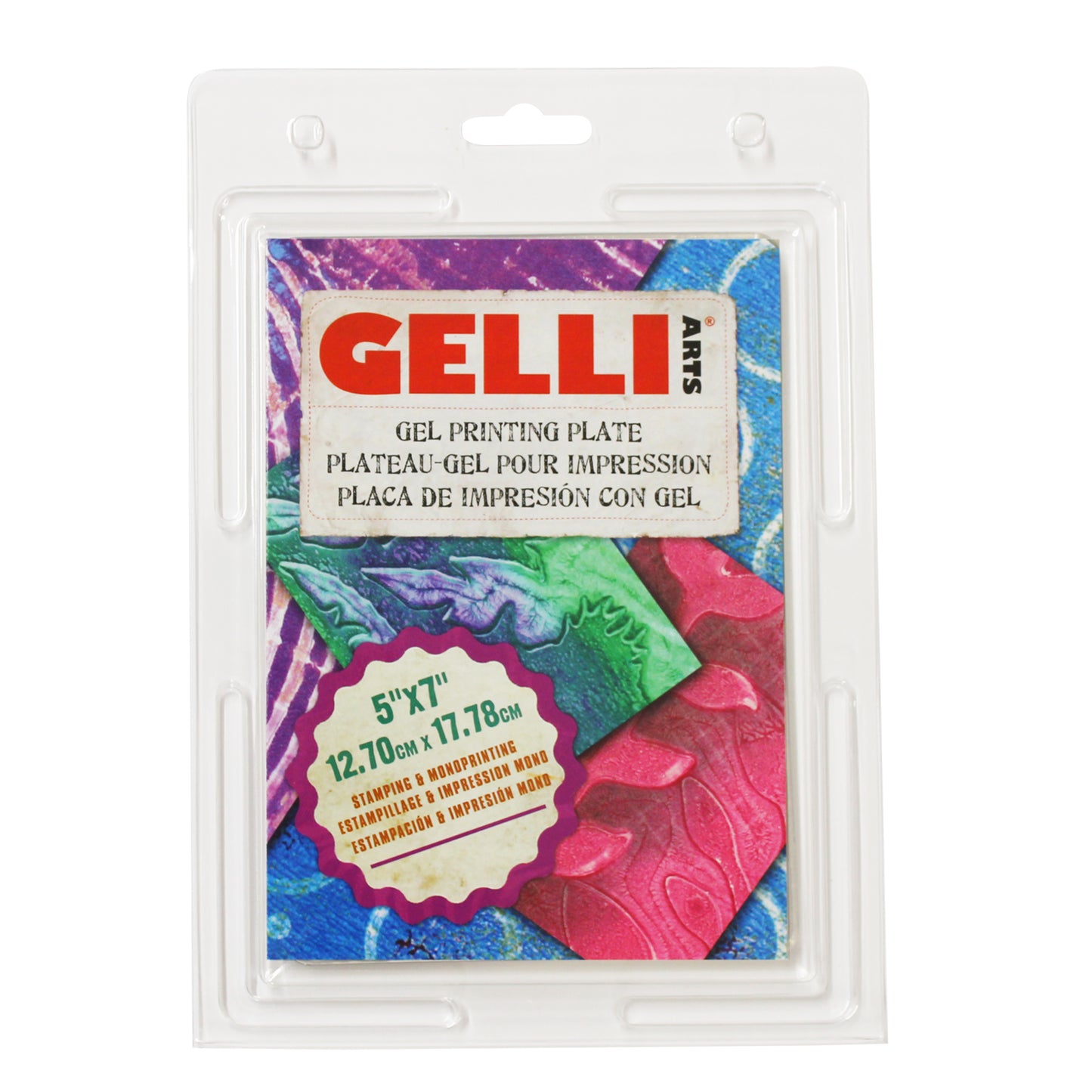 Plaques d'impression en gel Gelli Arts