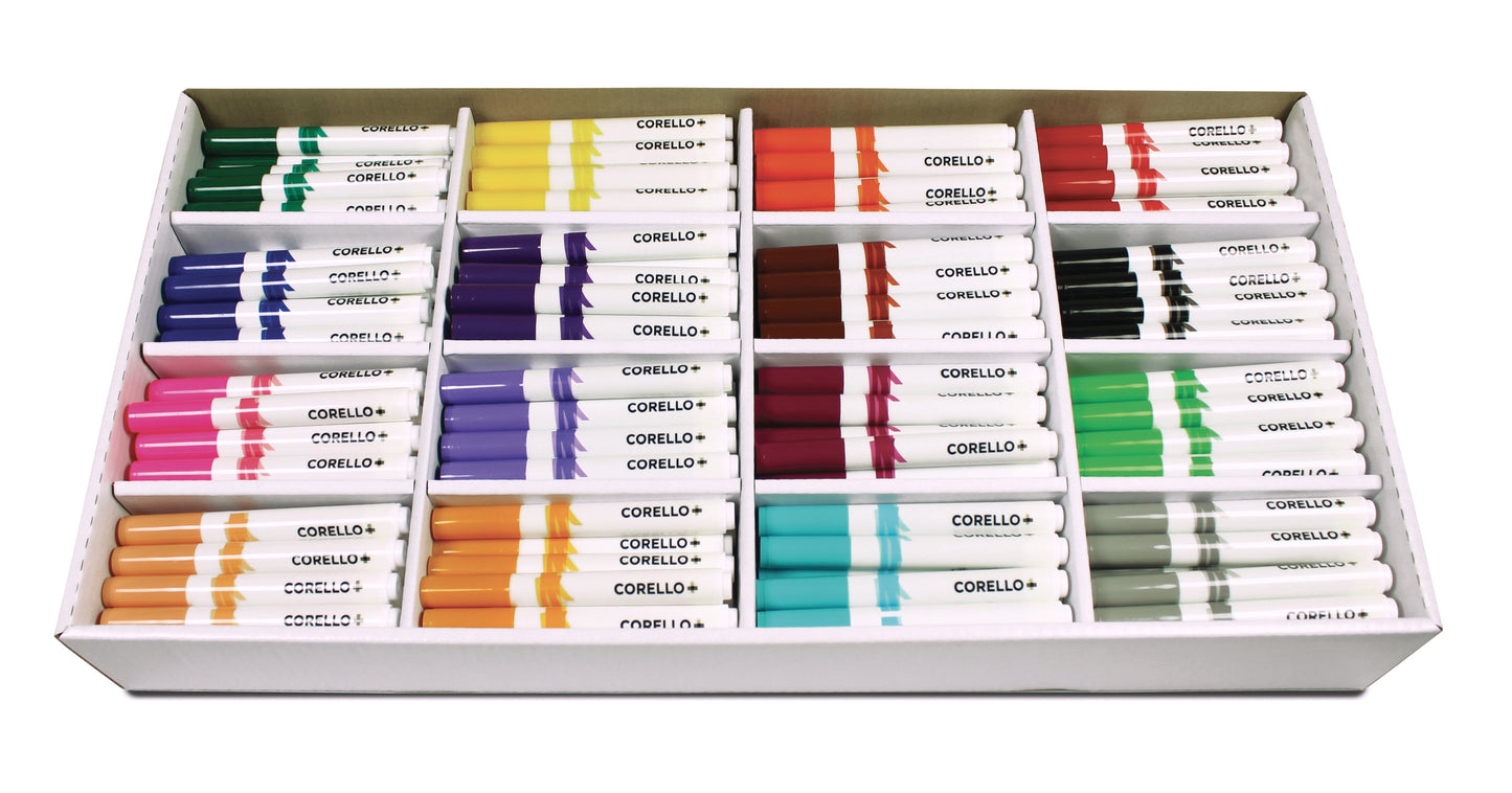 256 Washable Markers Corello+