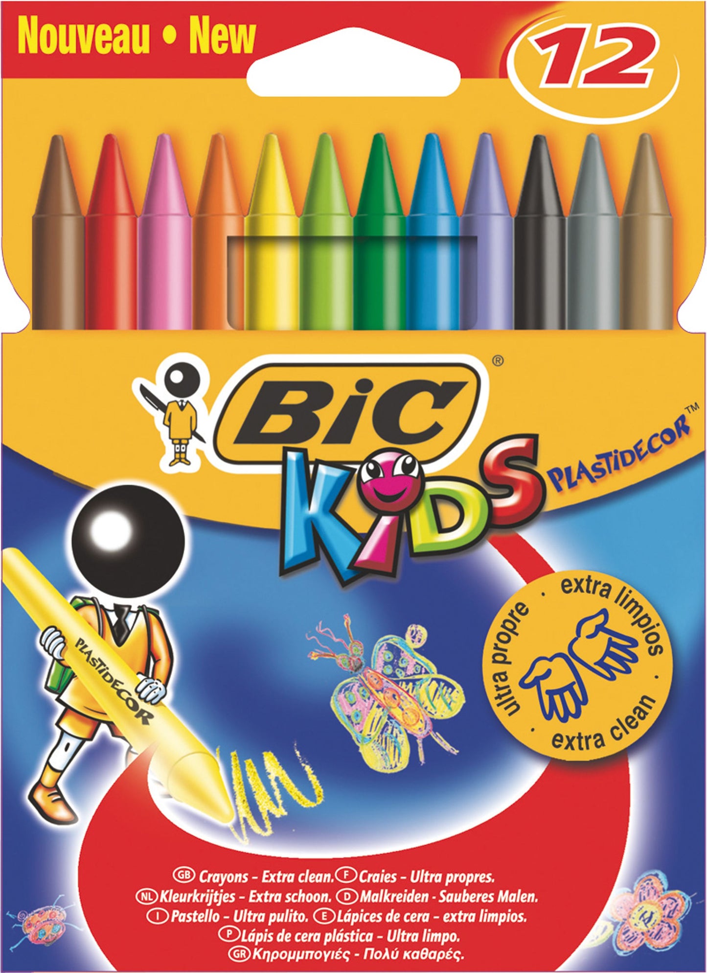 Indoor sidewalk chalks