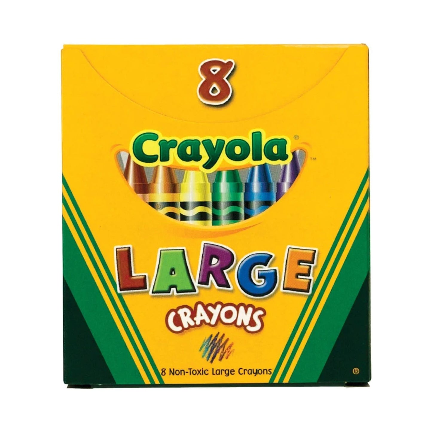 Large Crayola Wax Crayons