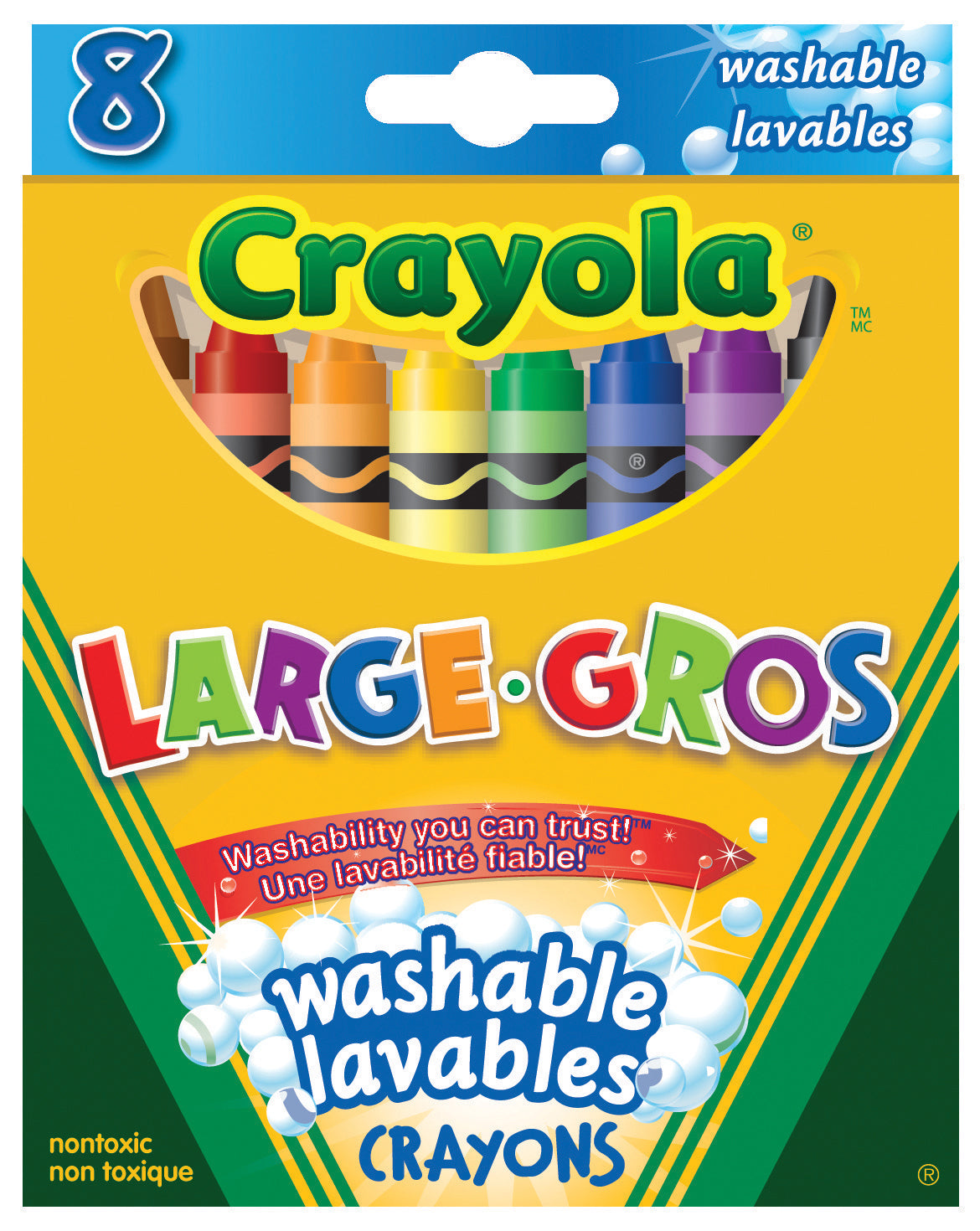 Crayola Washable Wax Crayons