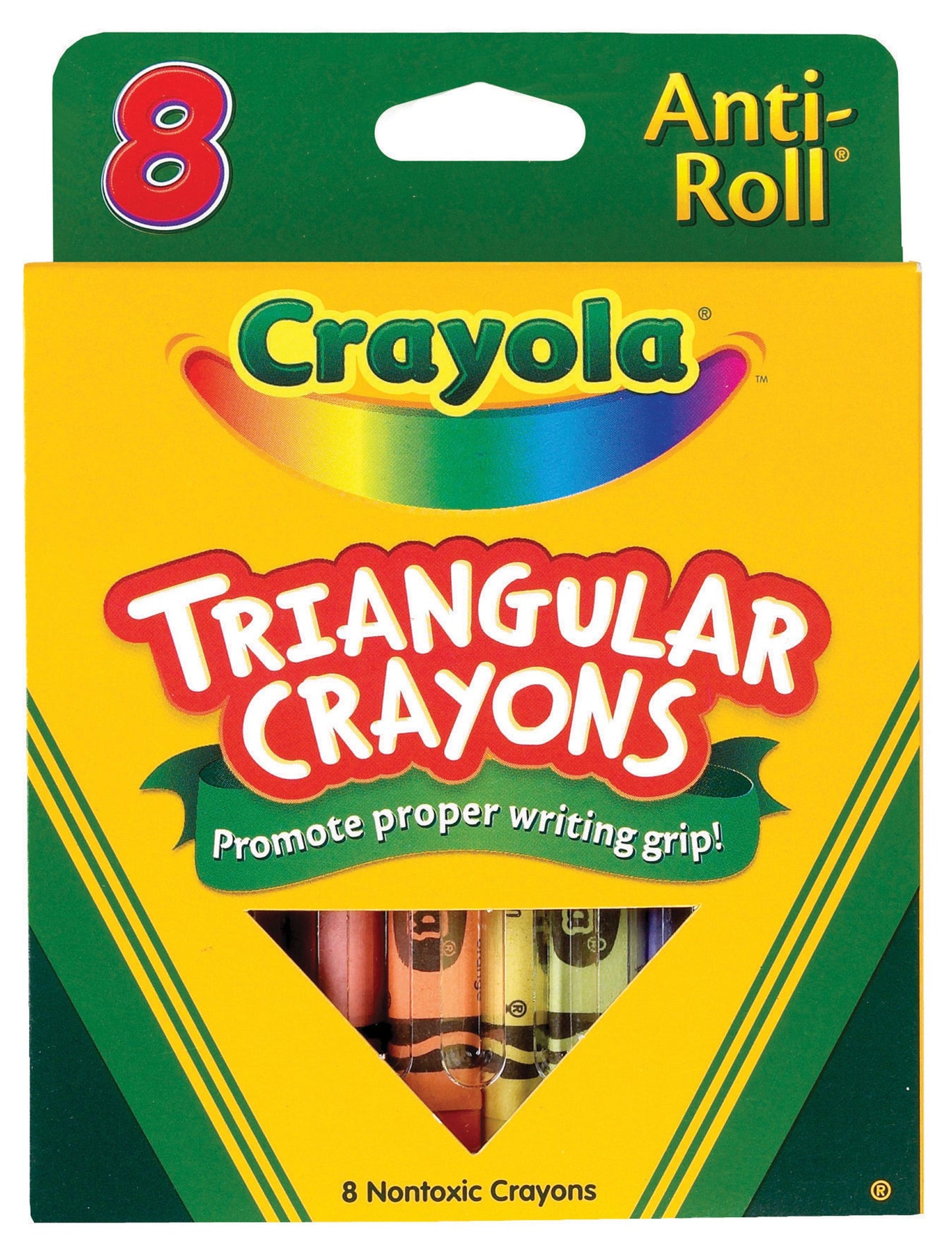 Craies de cire anti-roulement Crayola