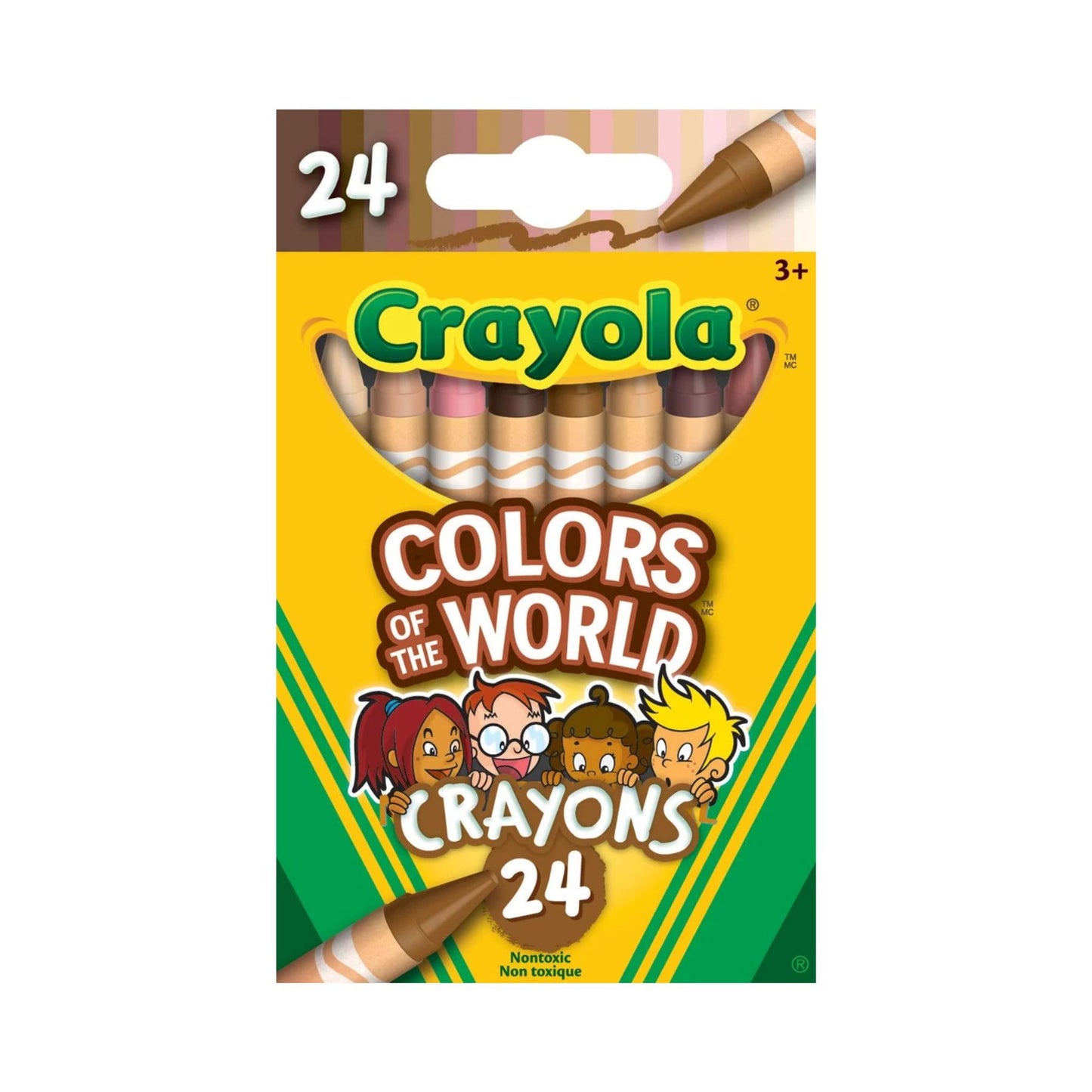 Crayola Wax Crayons – Colours of the World ™