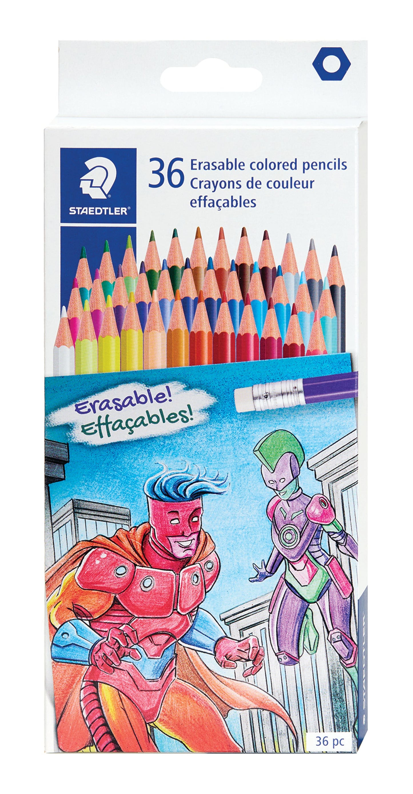 Staedtler erasable colour pencils