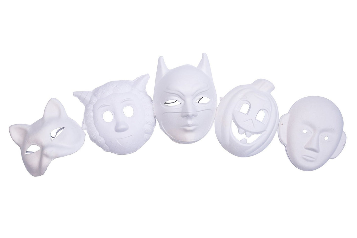 Ensemble de masques variés