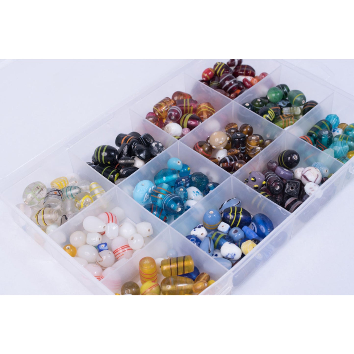 Grosses perles en verre