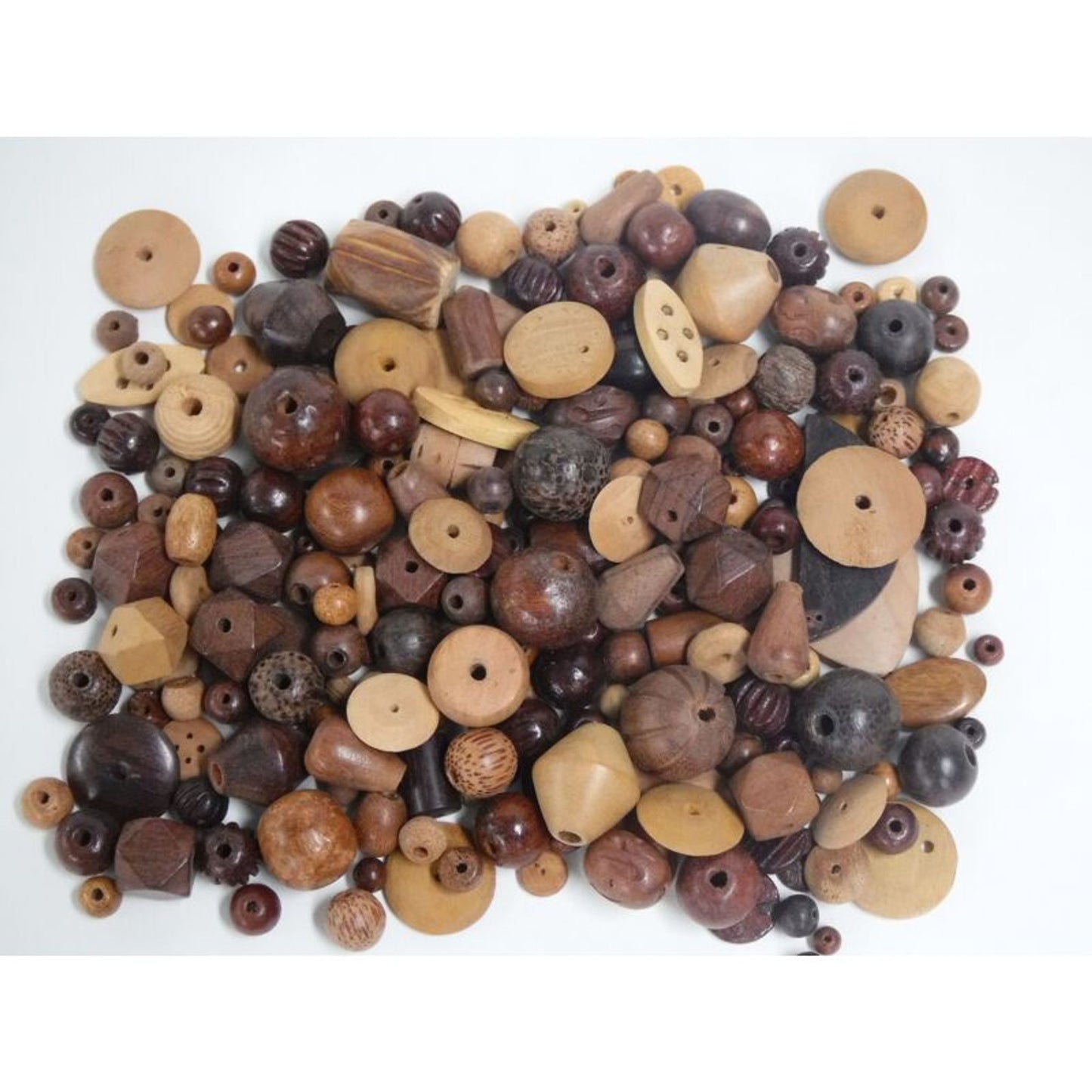 Wood beads