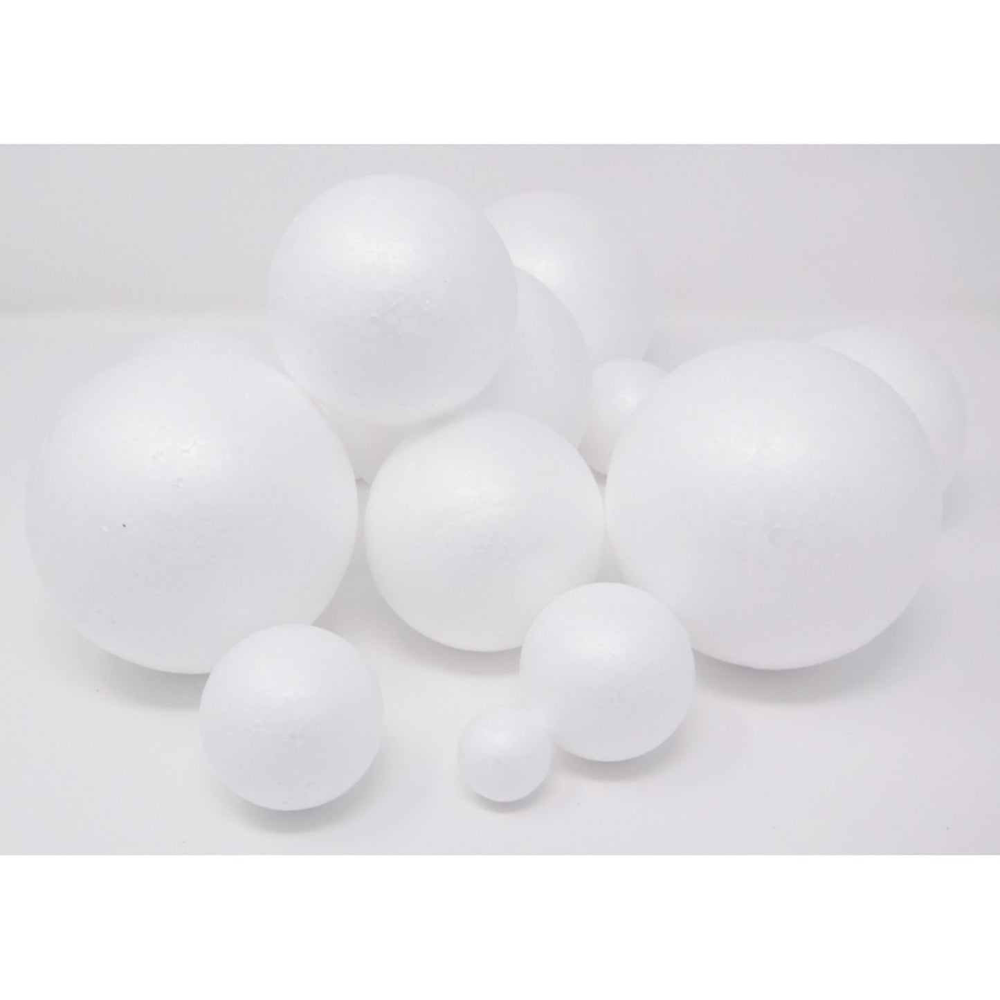 Smooth surface Styrofoam balls