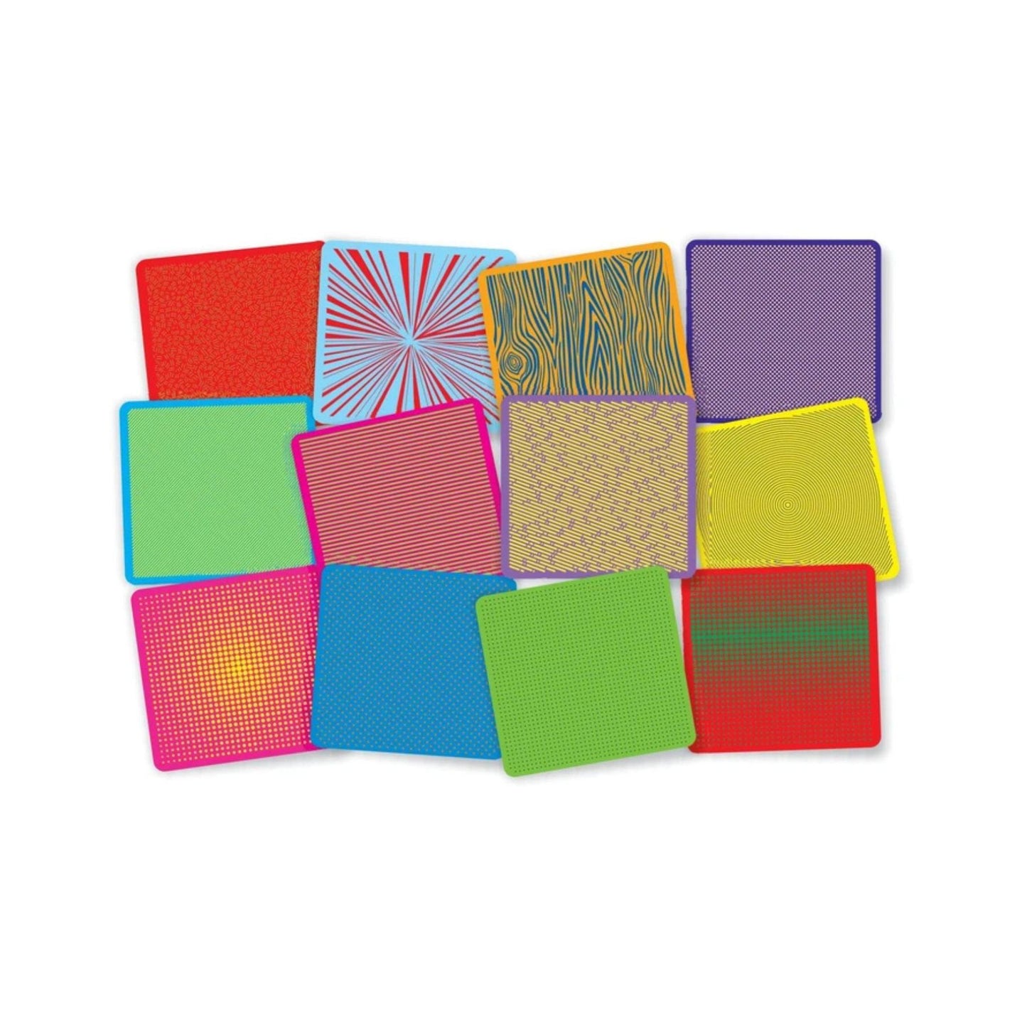 Pop Art Rubbing Plates
