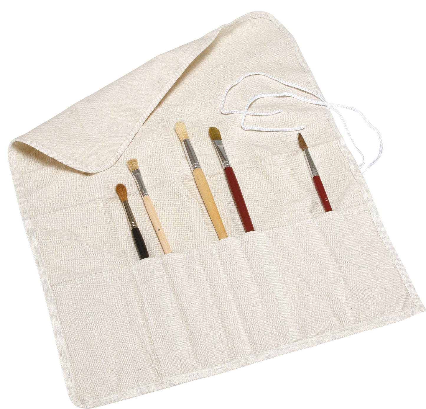 Cotton Paintbrush Bag