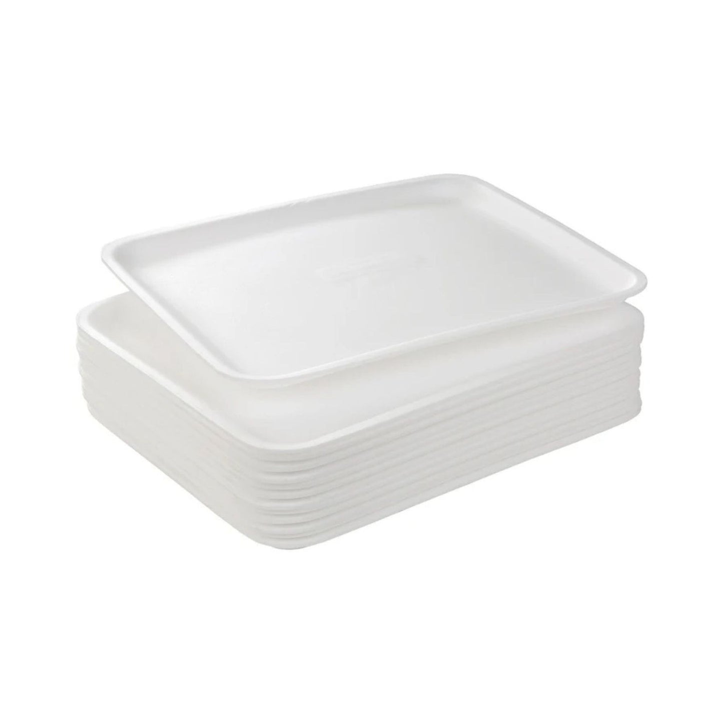 Plateaux de polystyrène