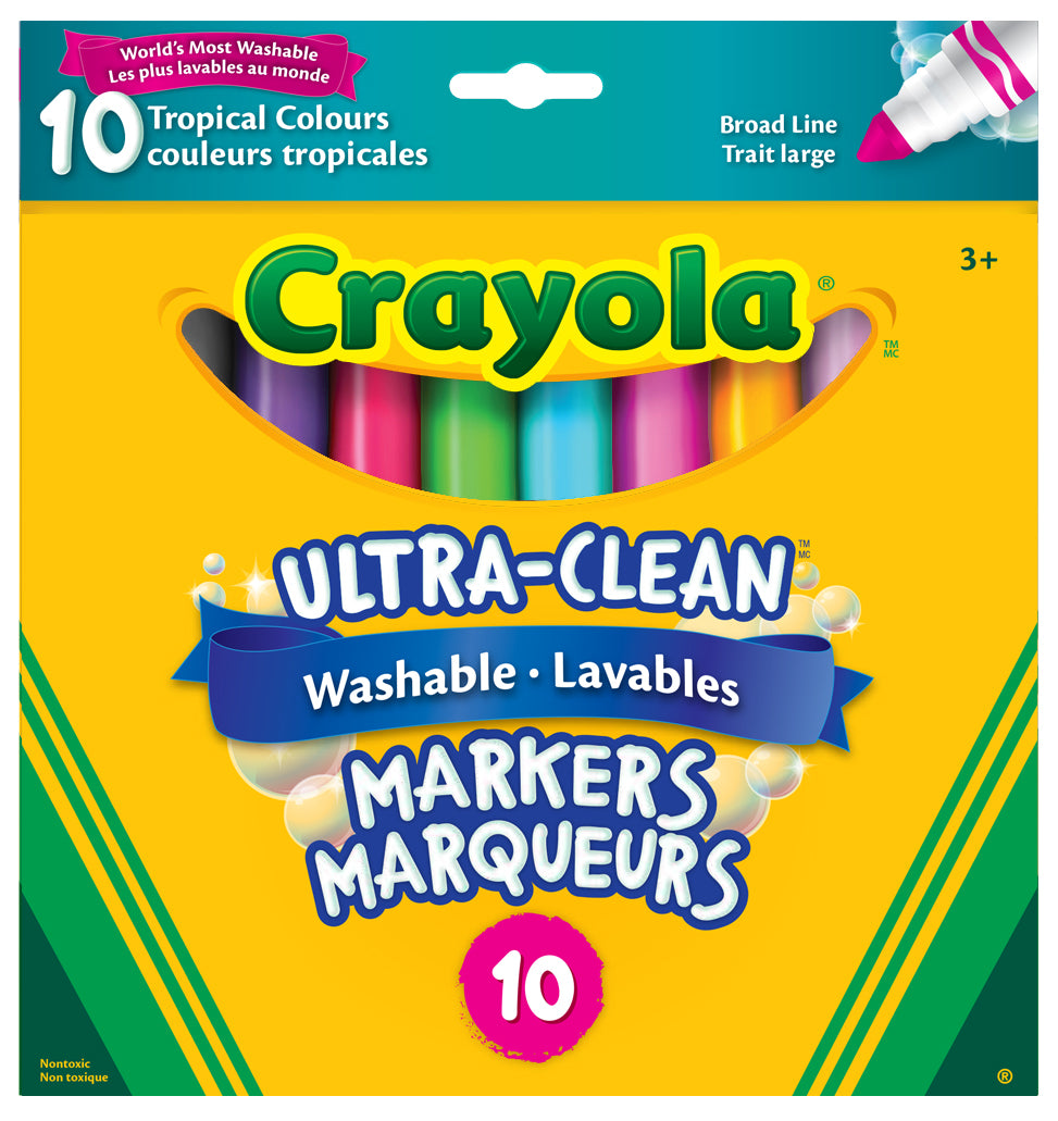 Marqueurs lavables Crayola