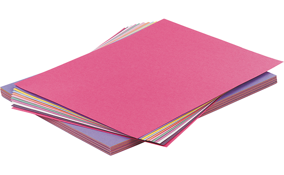 Construction Paper - Assorted Colours