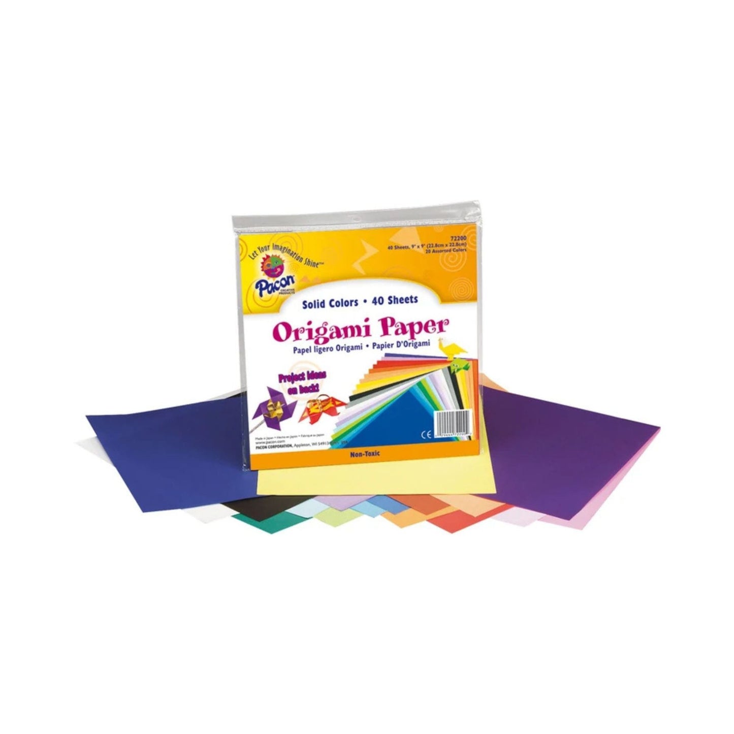 Papier origami et cahier d'explication