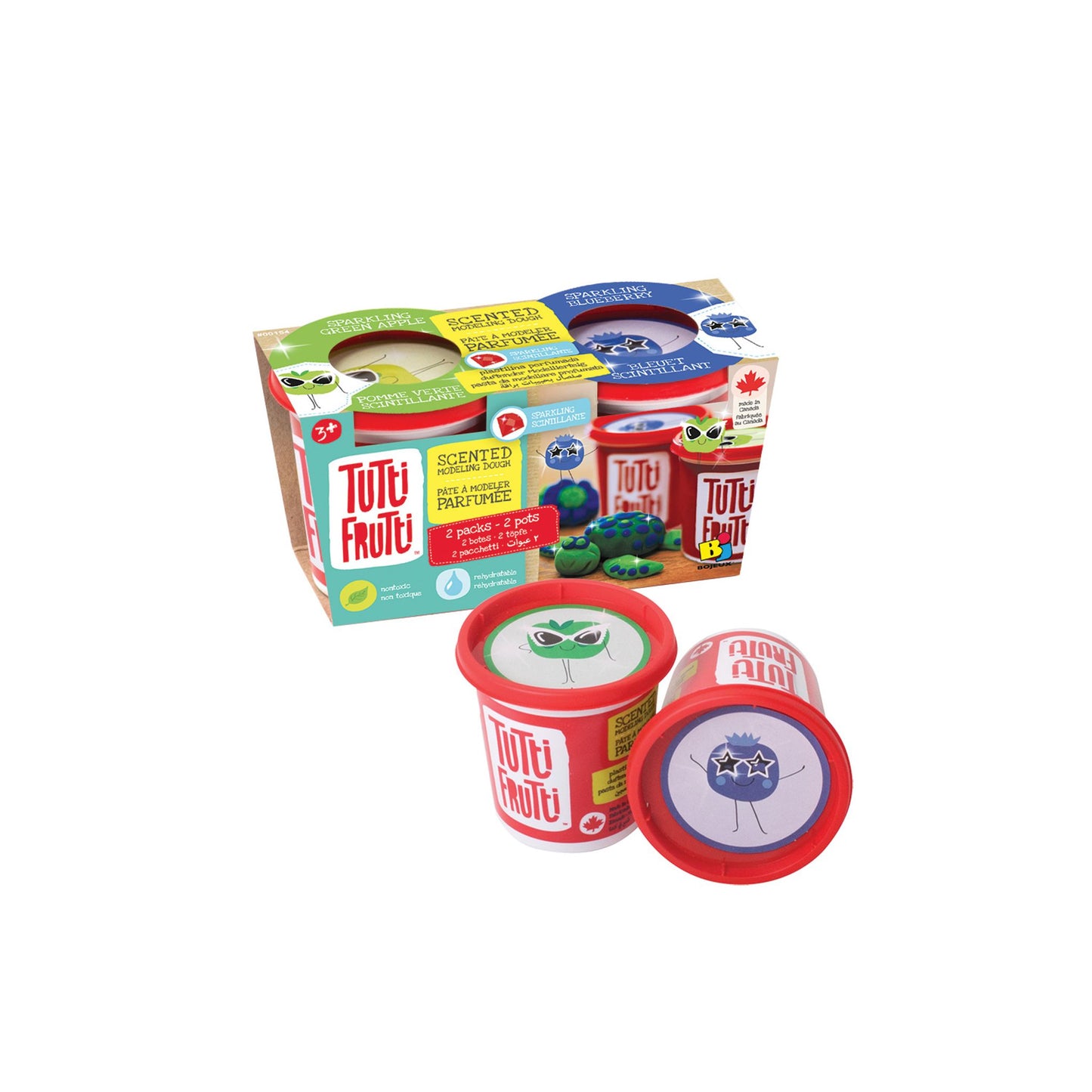 Tutti Frutti scintillante – 2 pots