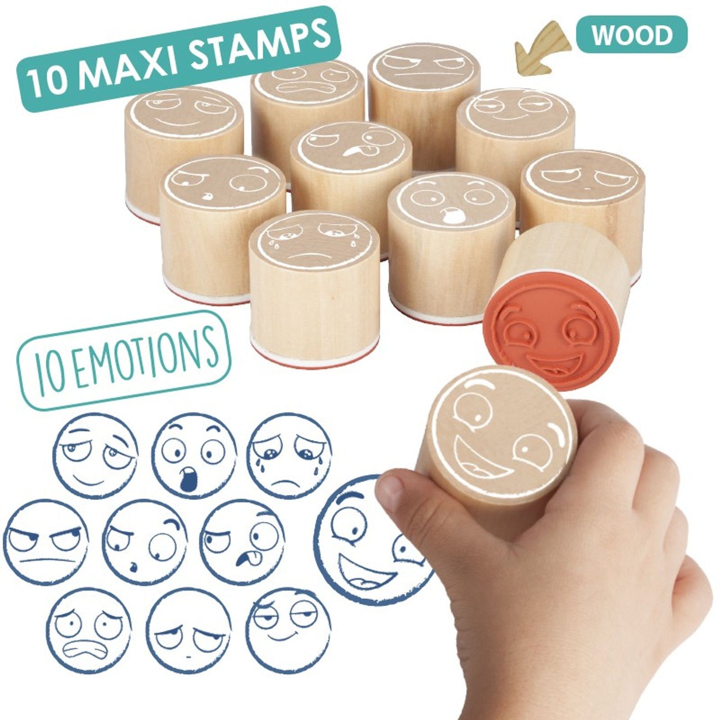 Akros – Maxi Stamps of the 10 Emotions