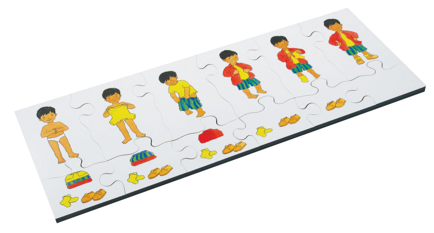 Puzzles Séquences – On s'habille