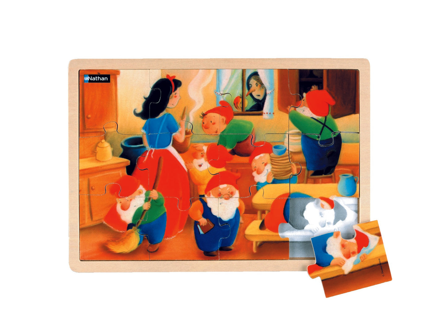 Sets of 4 Puzzles Fairytales