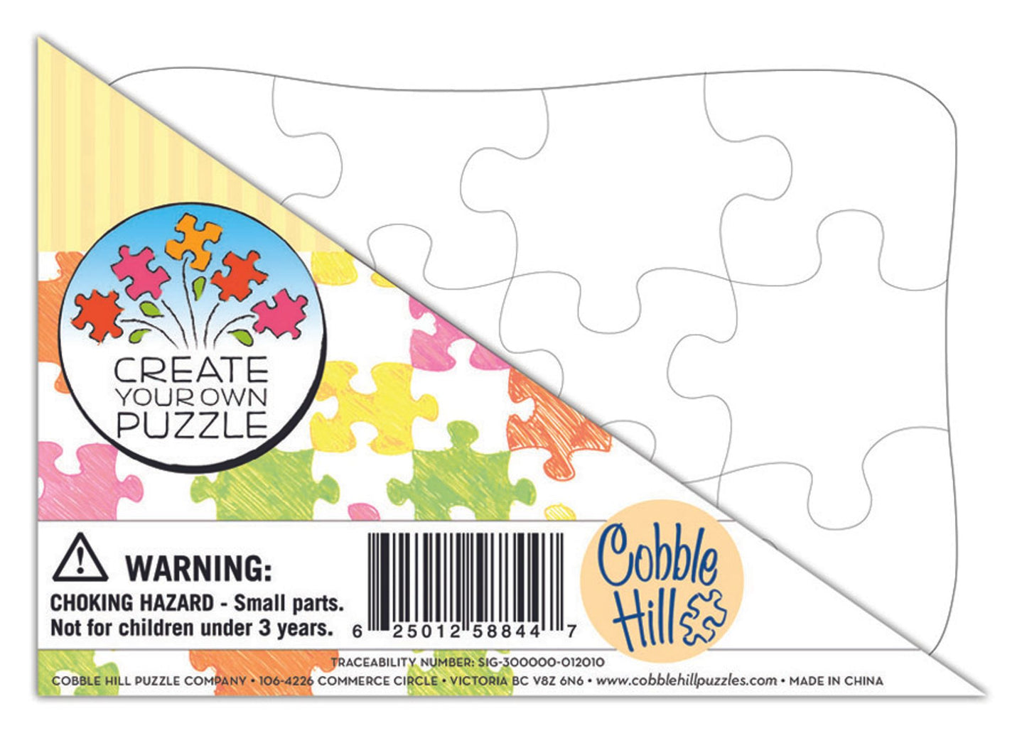 Puzzle blanc - 20 morceaux