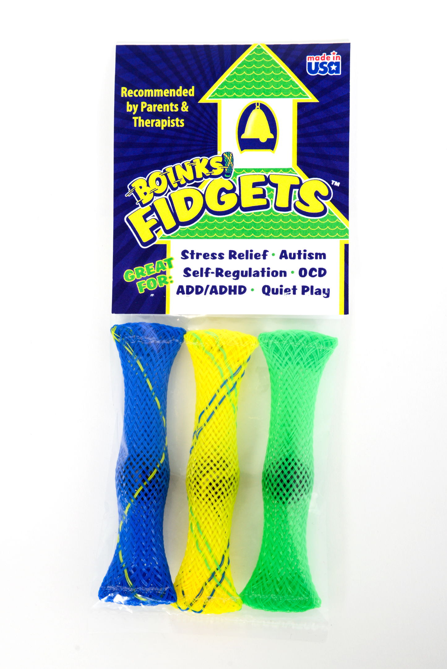 Tubes Fidget™ de Boinks™ pour doigts agités