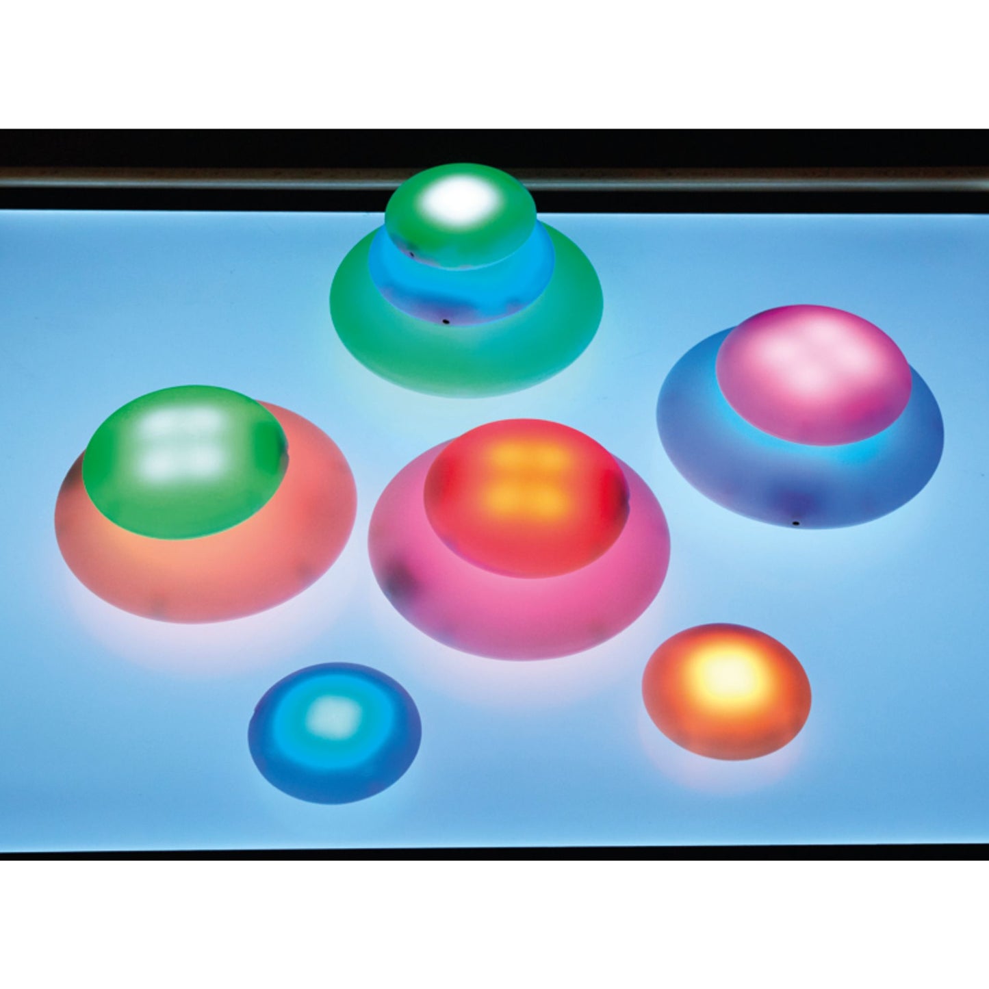 Cailloux sensoriels et lumineux