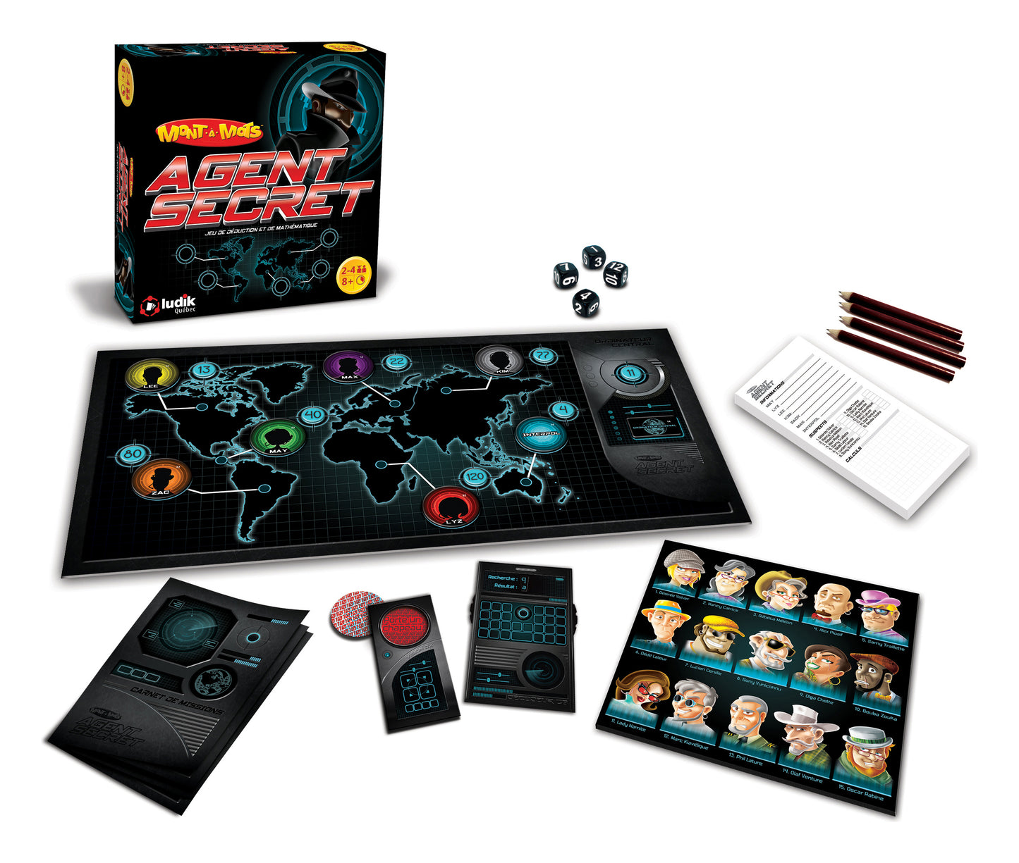 Mont-à-mots Agent secret