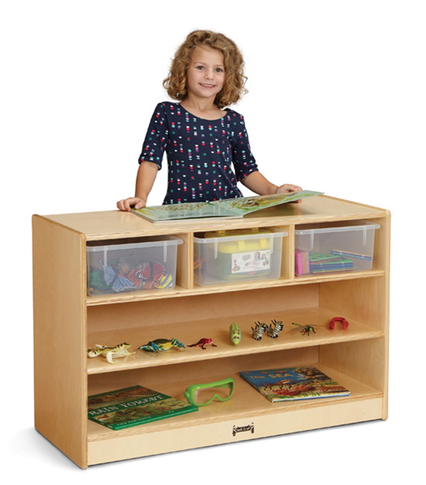 STEM Combo Mobile Storage Unit with Magnetic Write and Wipe Back