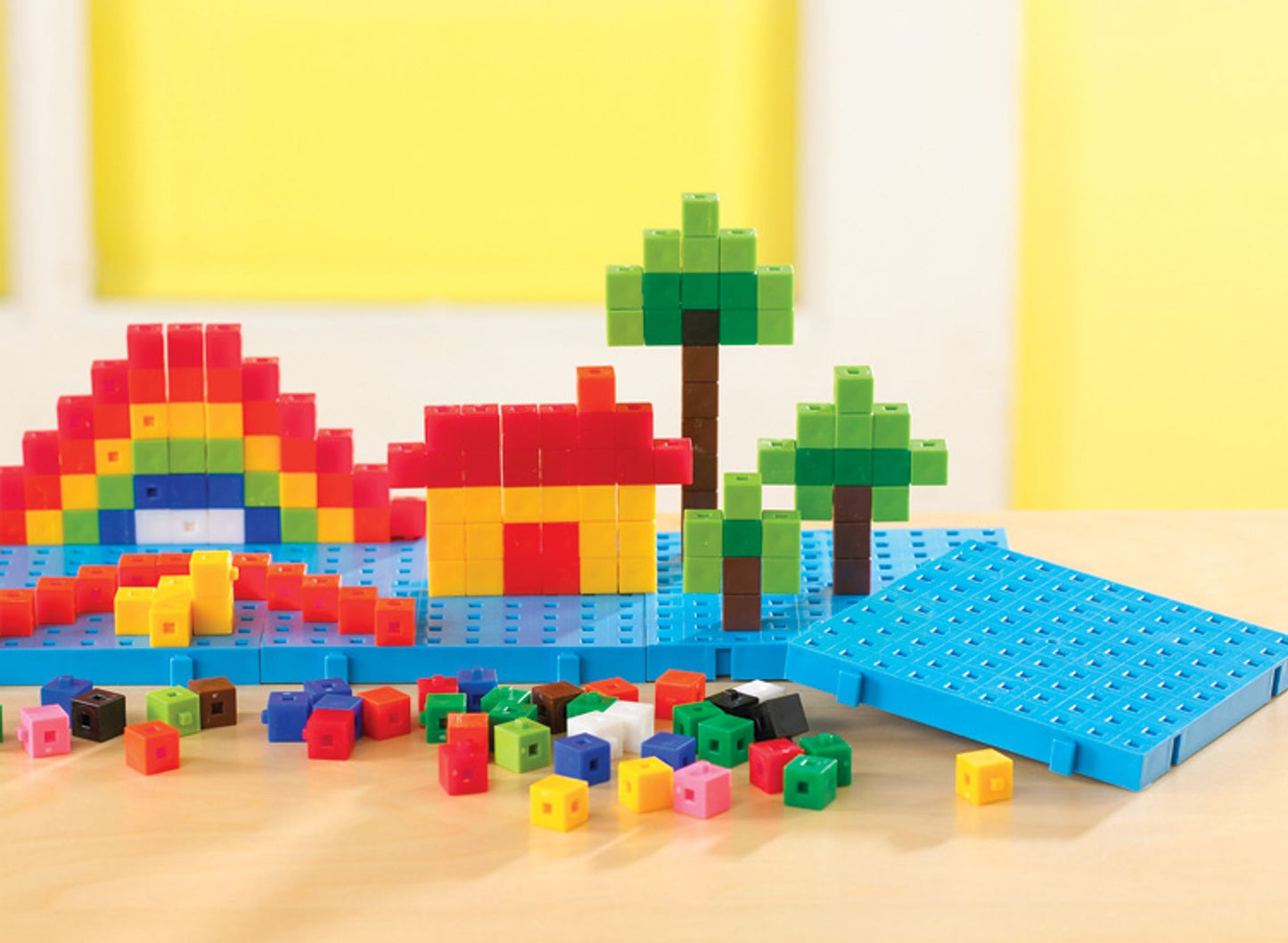 Planches de base pour cubes à relier de 1 cm