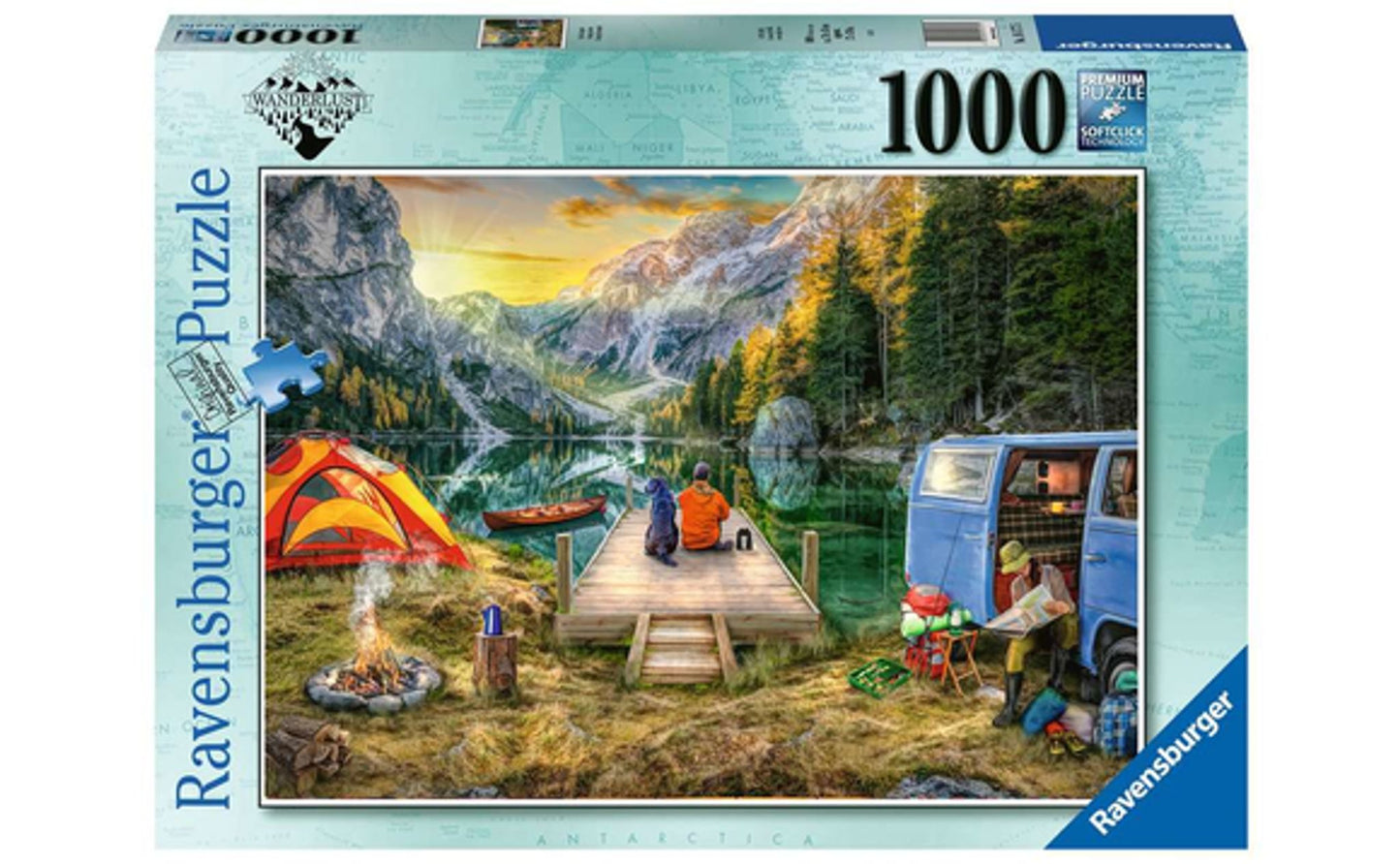 Puzzle Calm Campsite - 1000 pieces