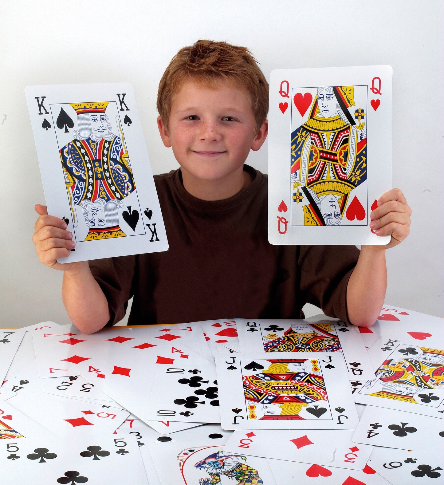 Cartes à jouer format Mammouth