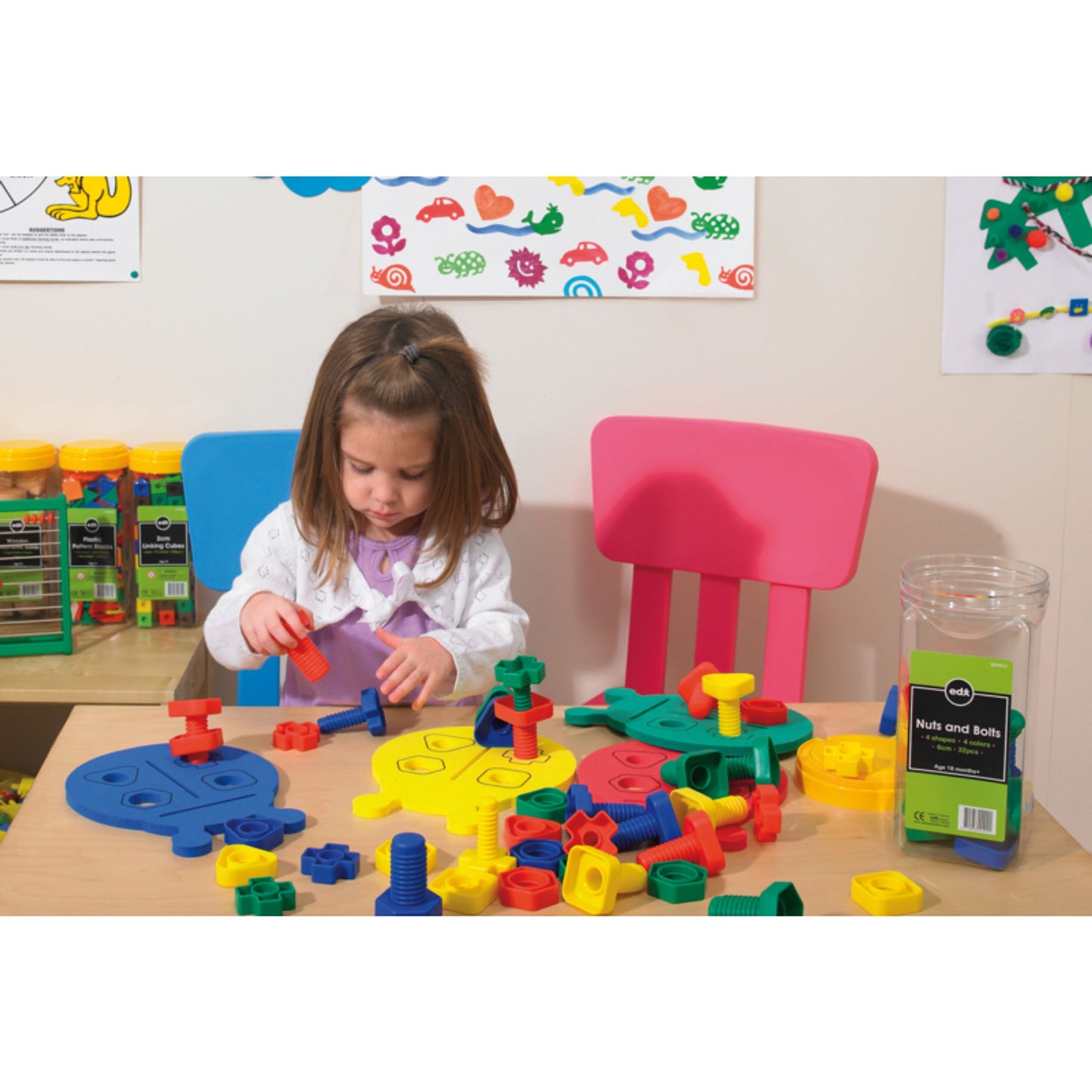 Nuts & Bolts with Foam Bug Boards