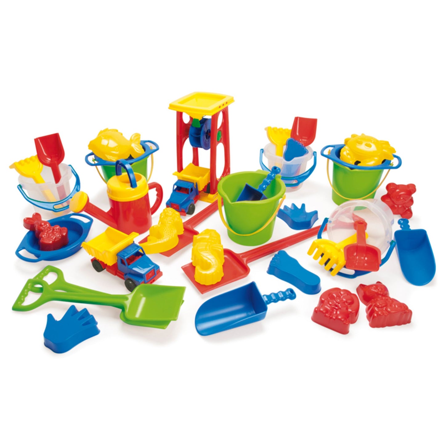 Grand ensemble pour le sable et l'eau