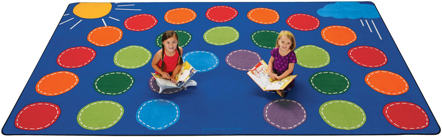 Rainbow Seating Ring Carpet