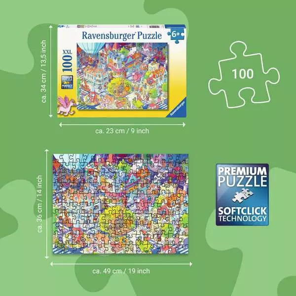A day in Chaosville puzzle 100 pieces