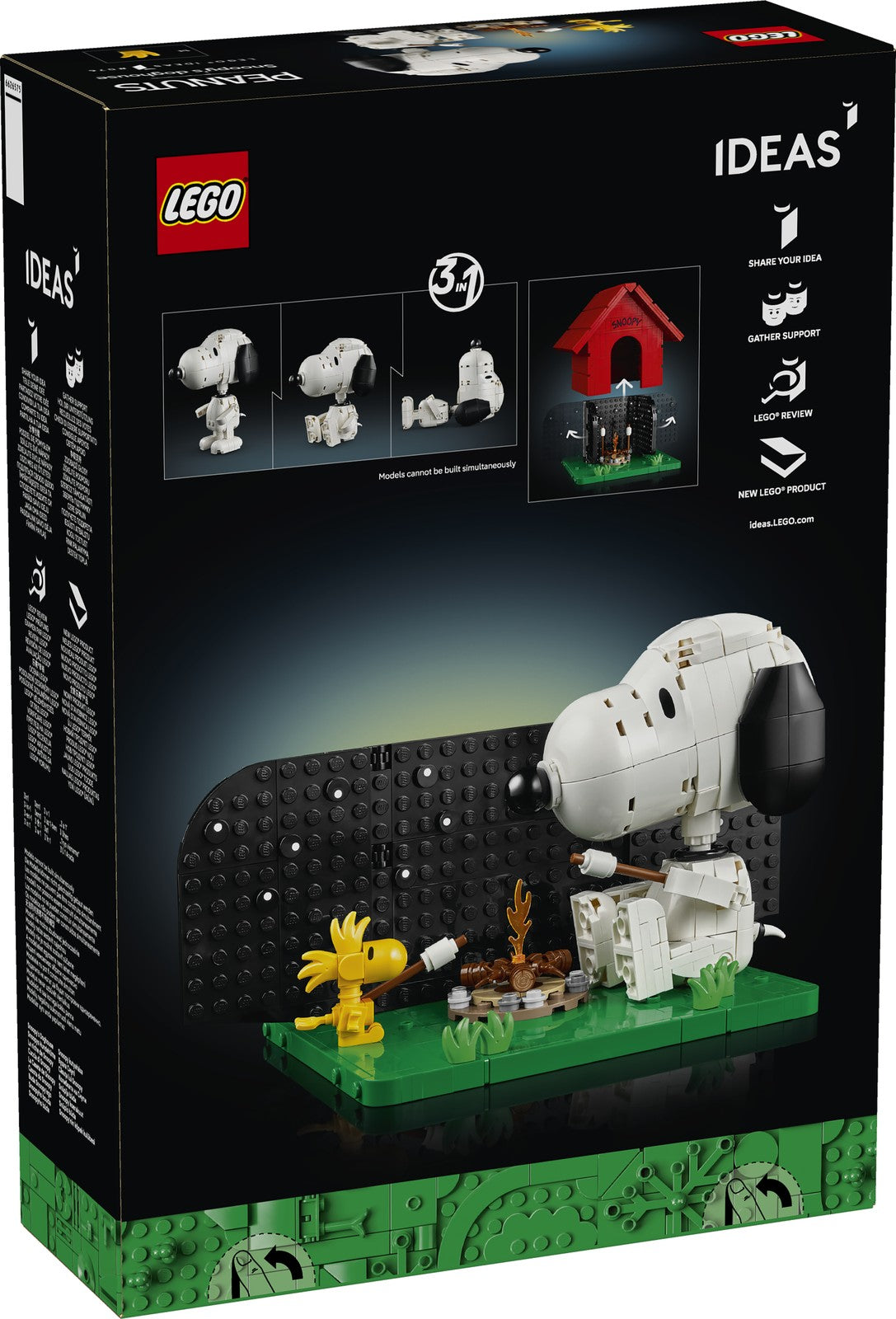 LEGO Ideas - 21368 - Peanuts : La niche de Snoopy