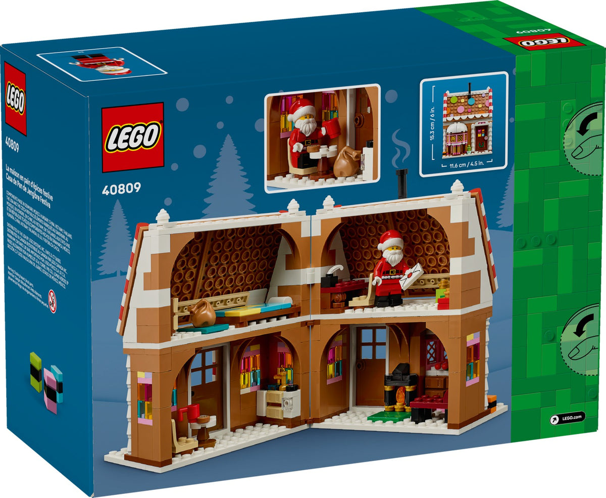 LEGO - 40809 - La maison en pain d’épices festive