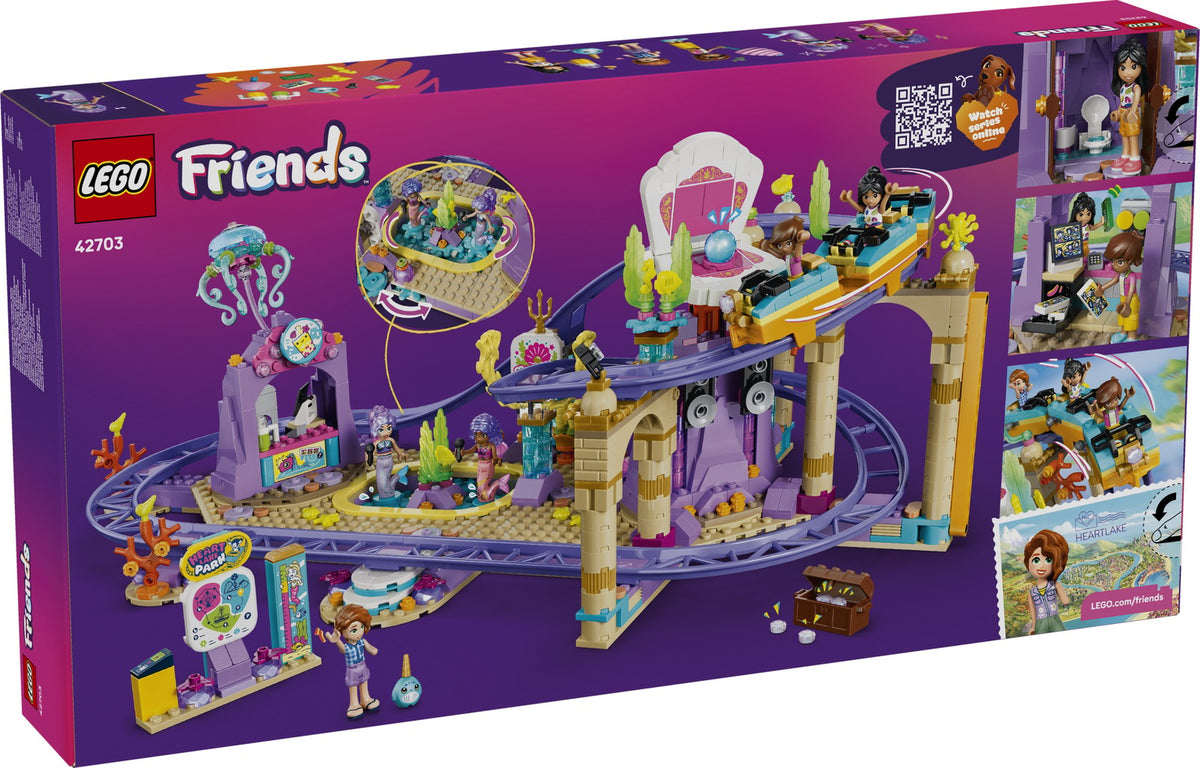 LEGO Friends - 42703 - Les montagnes russes à thème de sirènes
