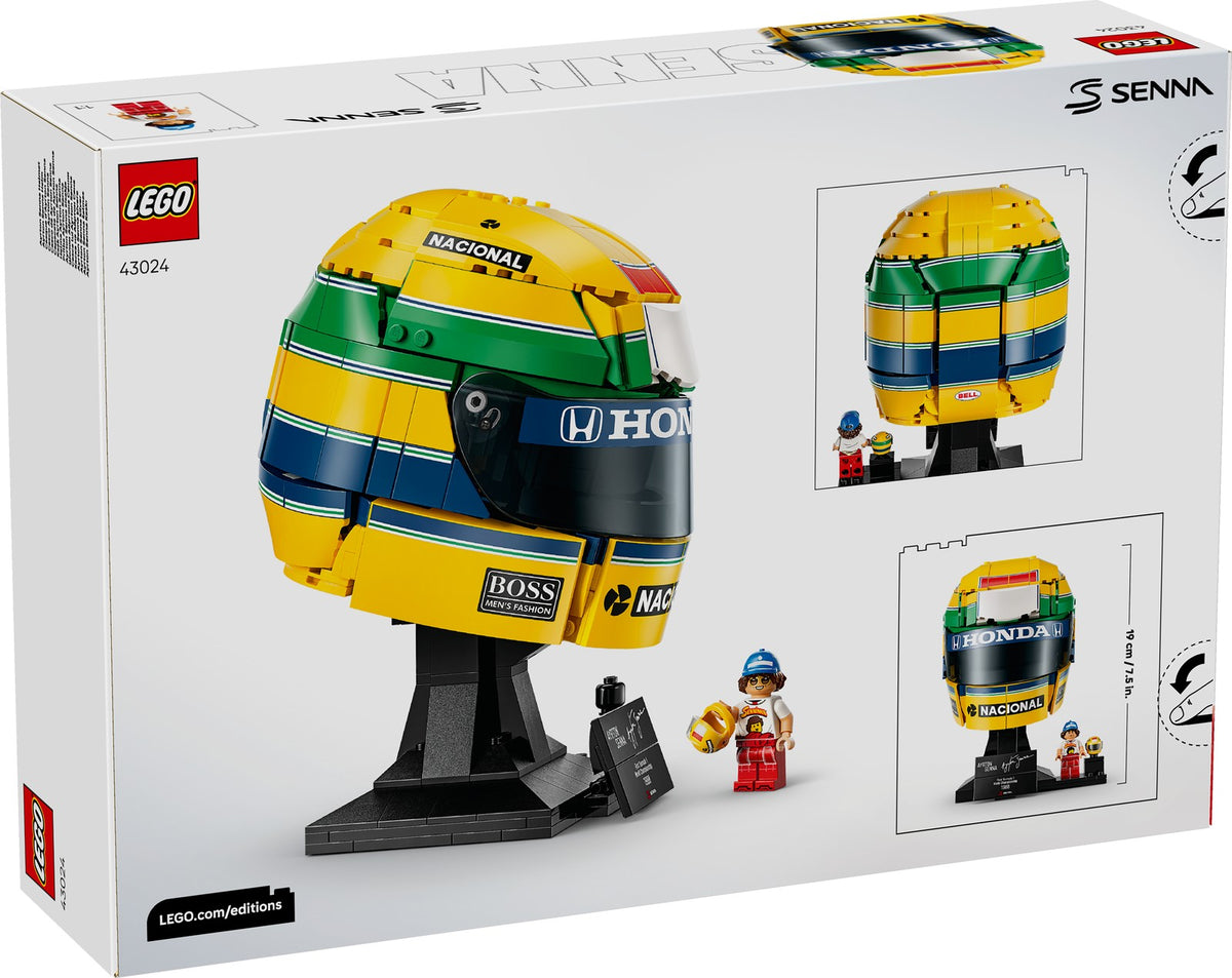 LEGO Editions - 43024 - Le casque d’Ayrton Senna