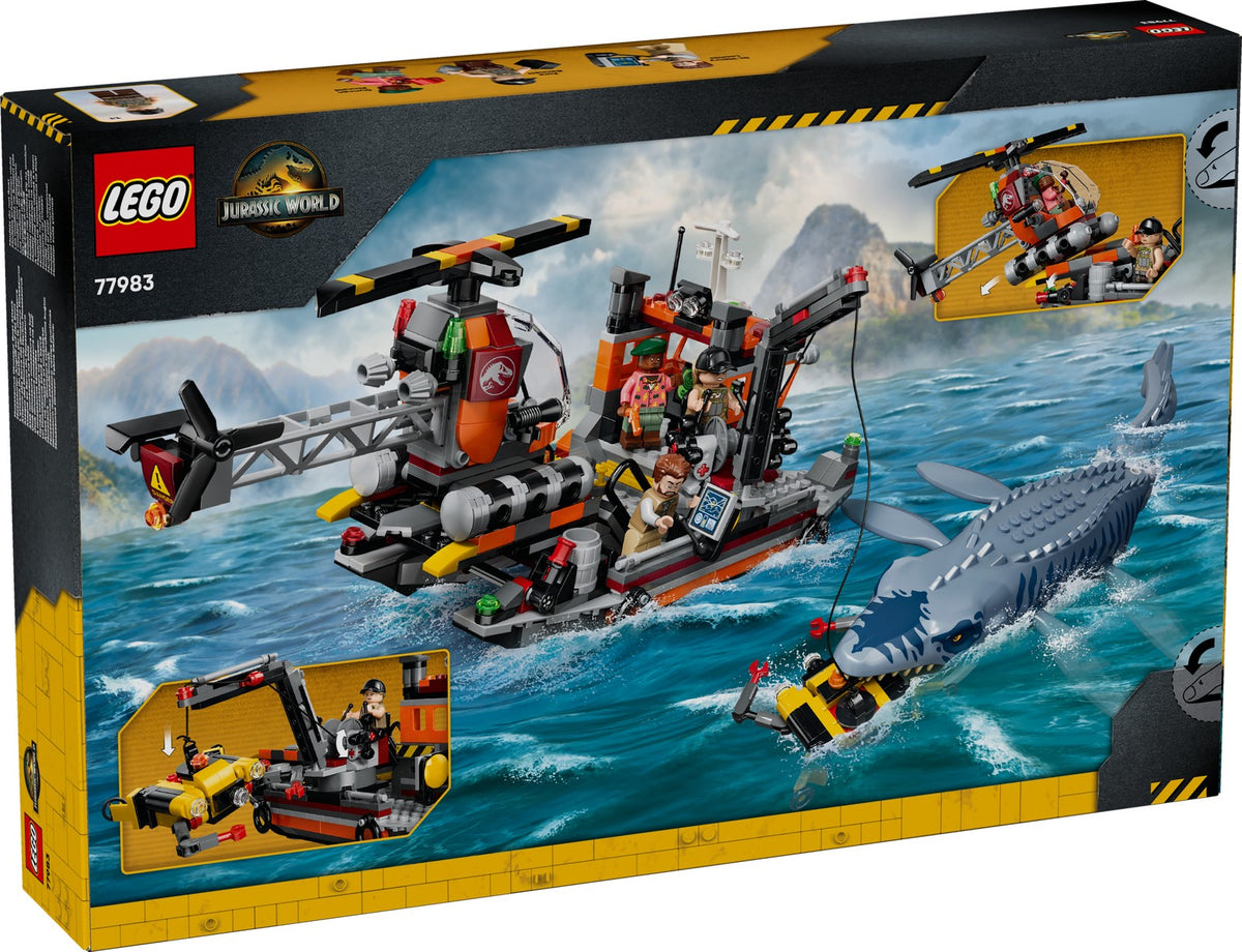 LEGO Jurassic World - 77983 - L’attaque du bateau par le mosasaure