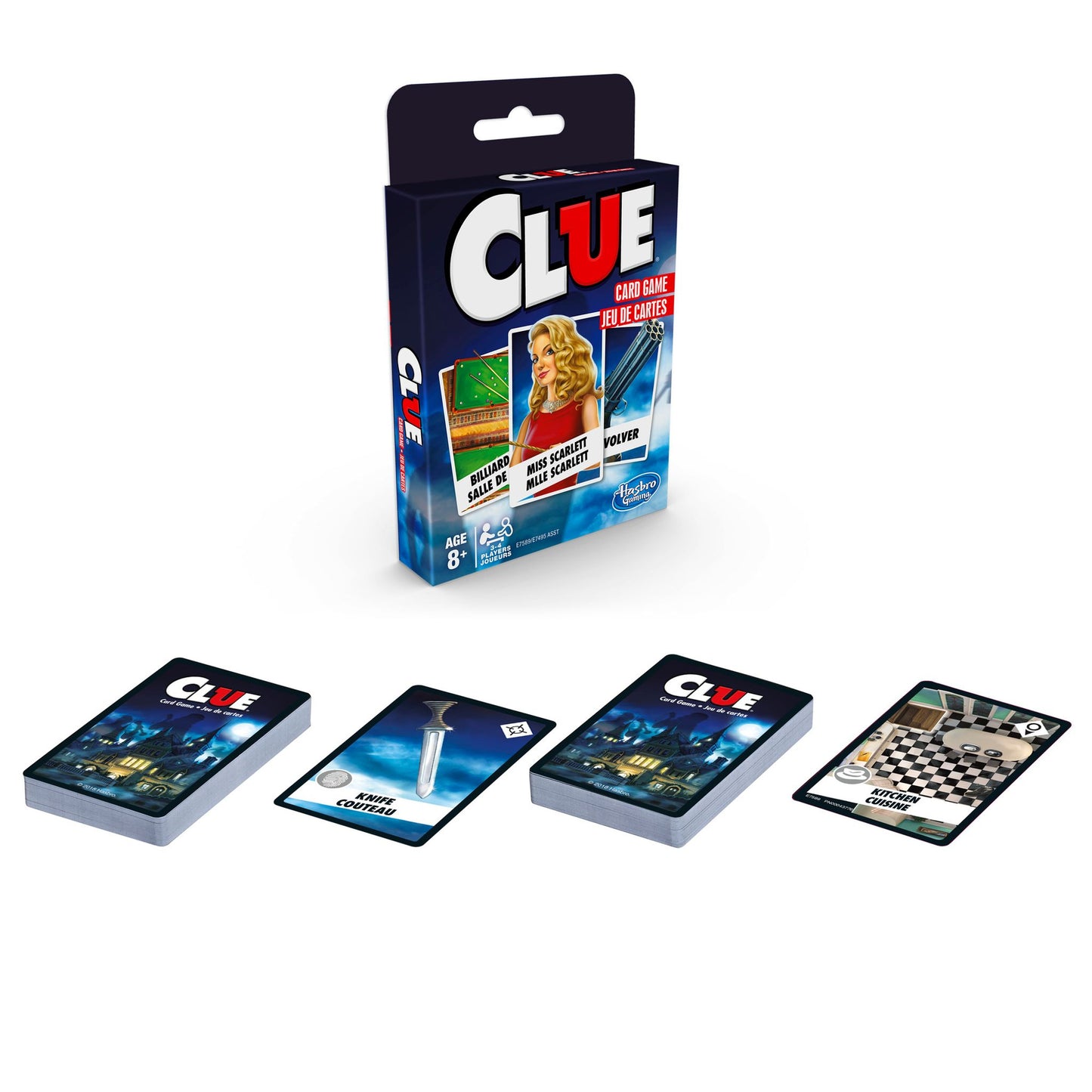 Jeu de cartes Clue