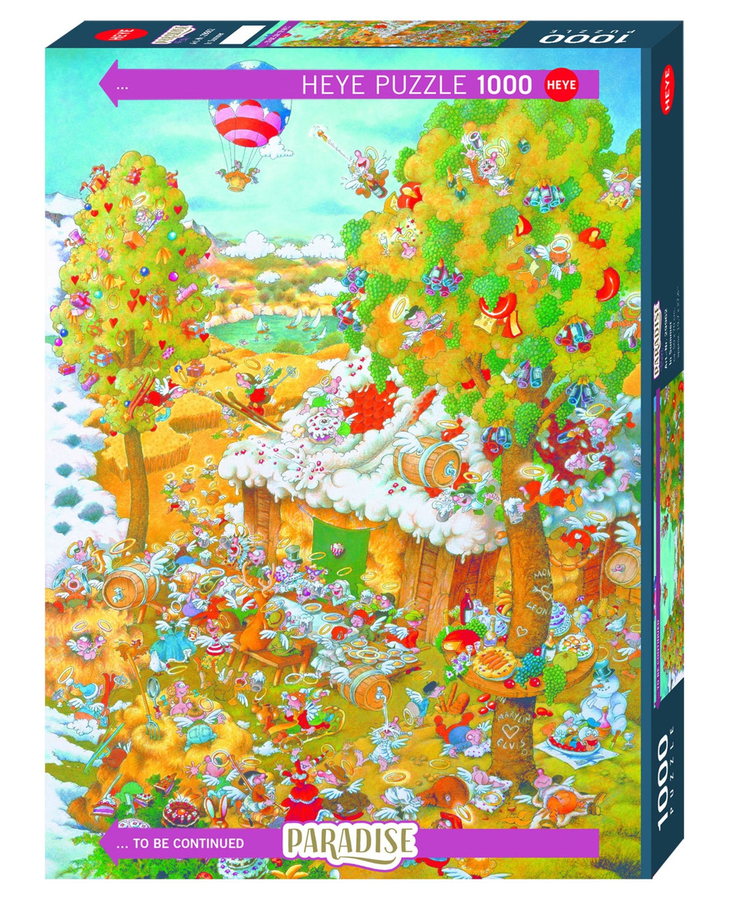Puzzle Paradis d'été - 1000 morceaux