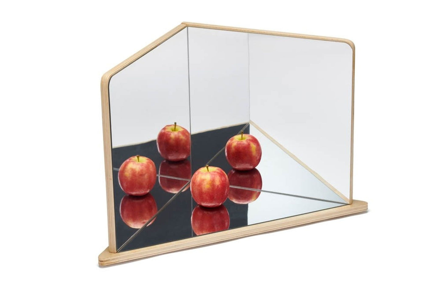 Miroir de symétrie en bois