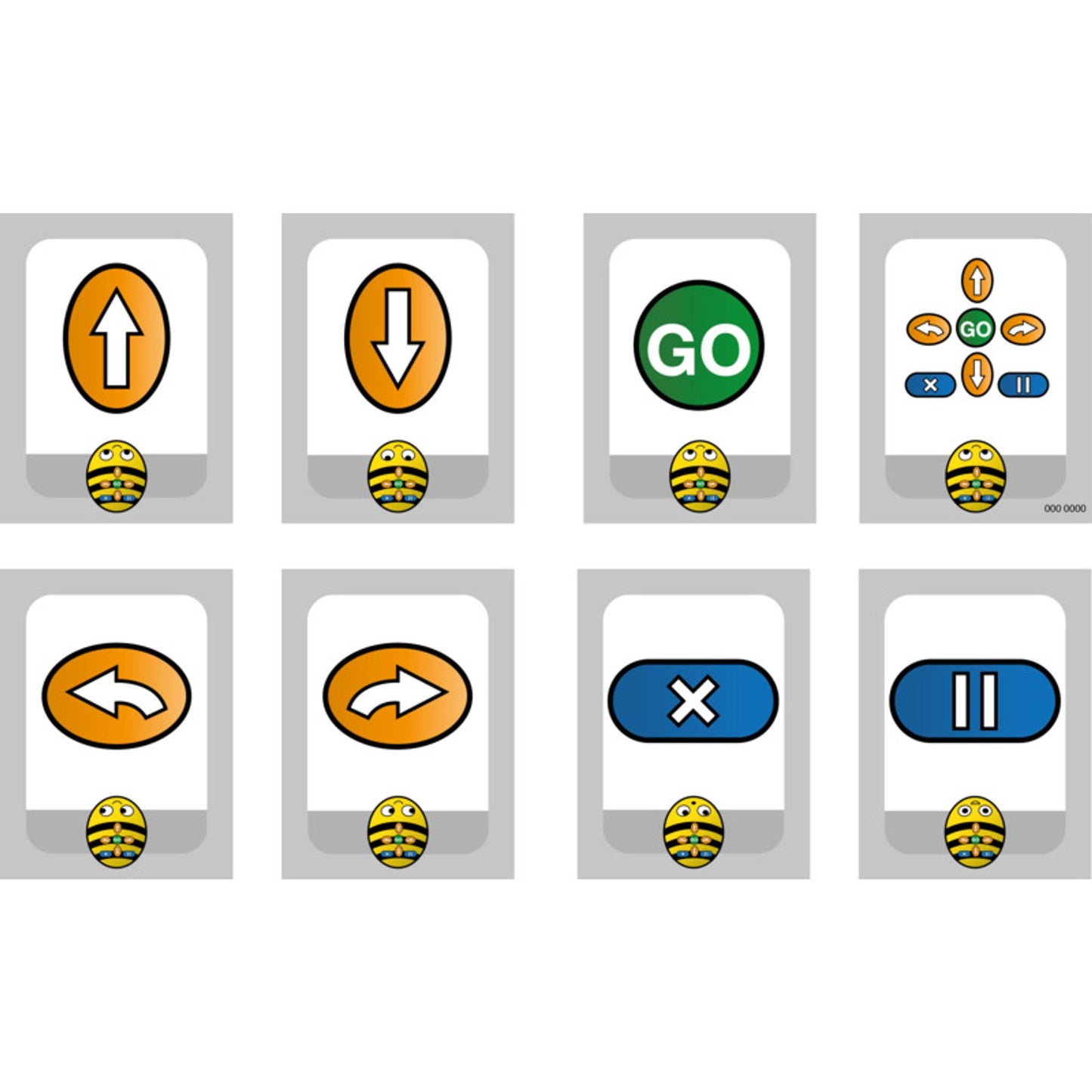 Sequence Cards for Bee-Bot and Blue-Bot