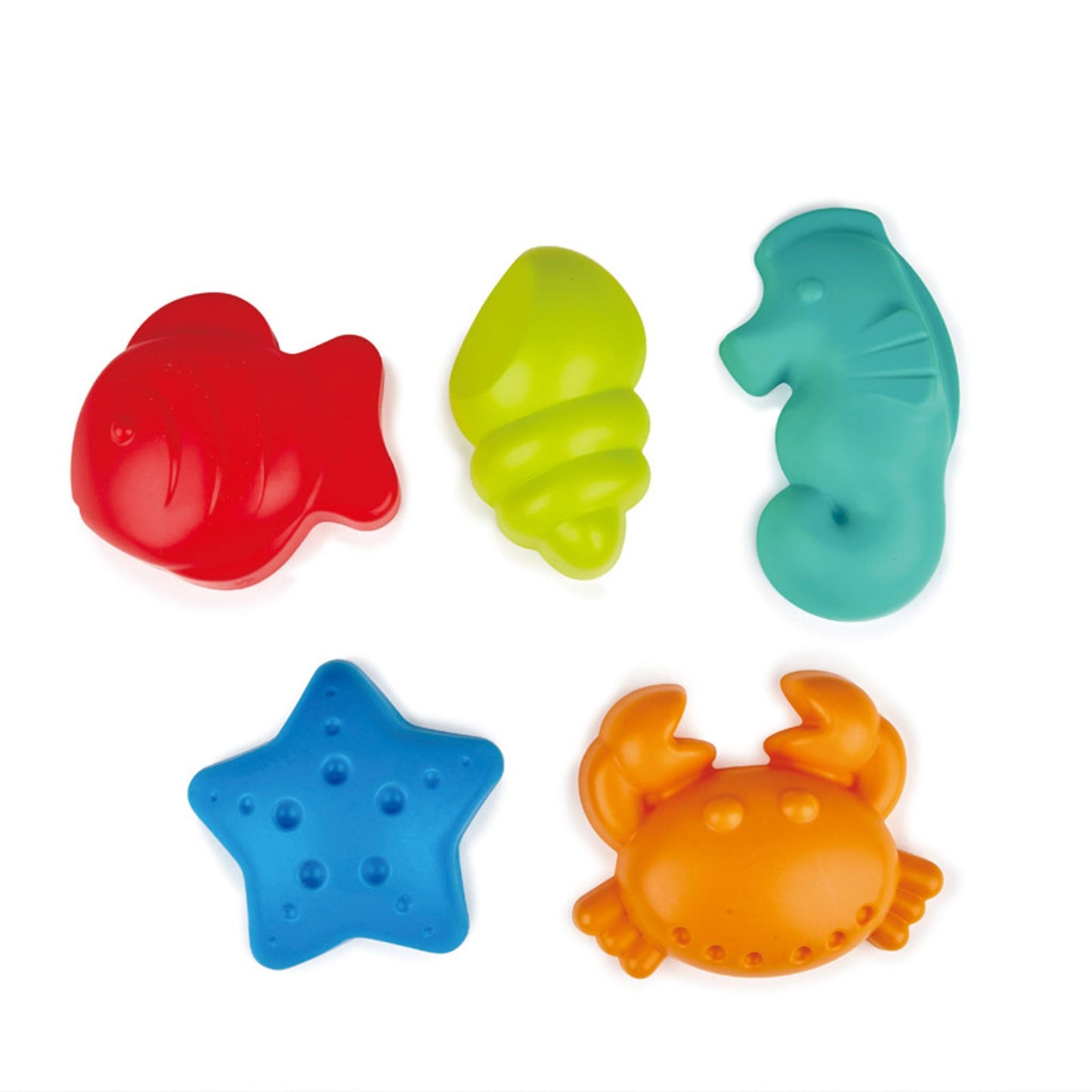 Sea creatures sand mold set