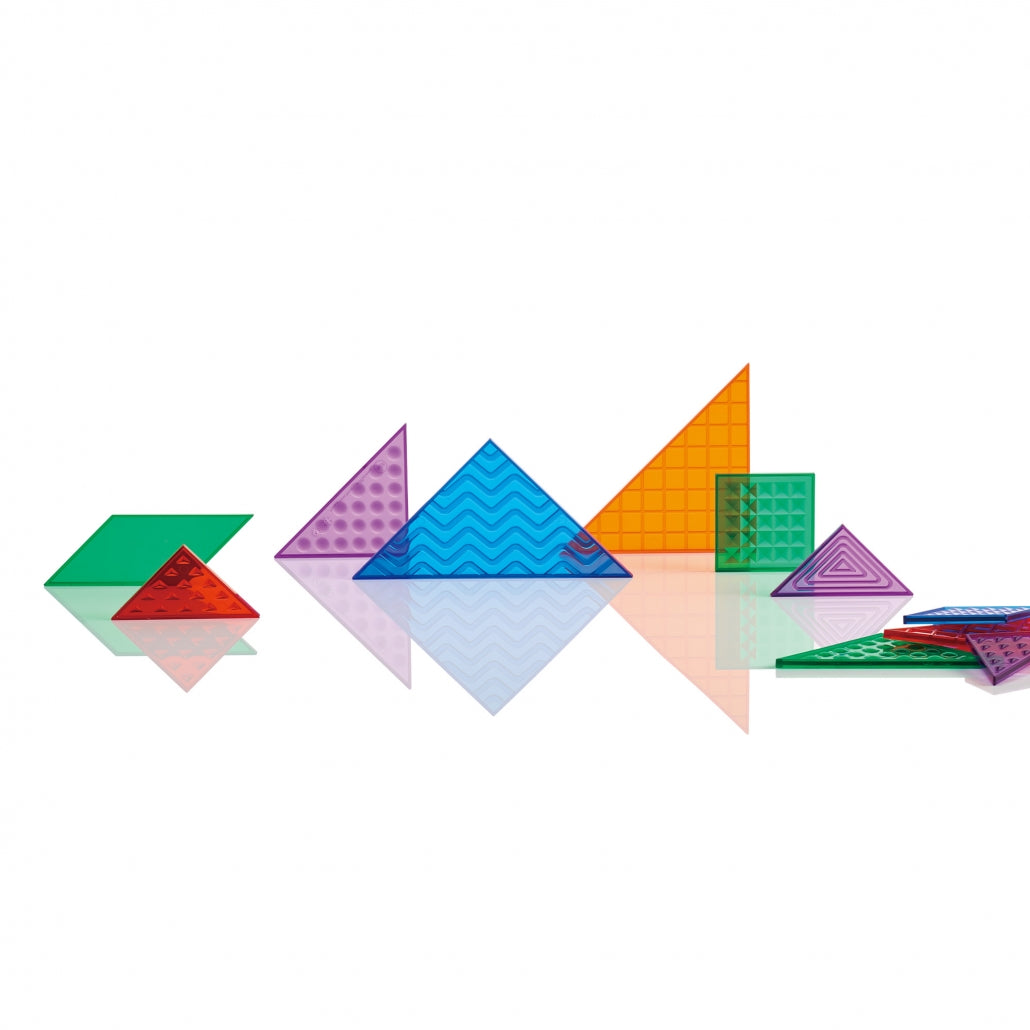 Translucent Sensory Tangram 35 Pcs