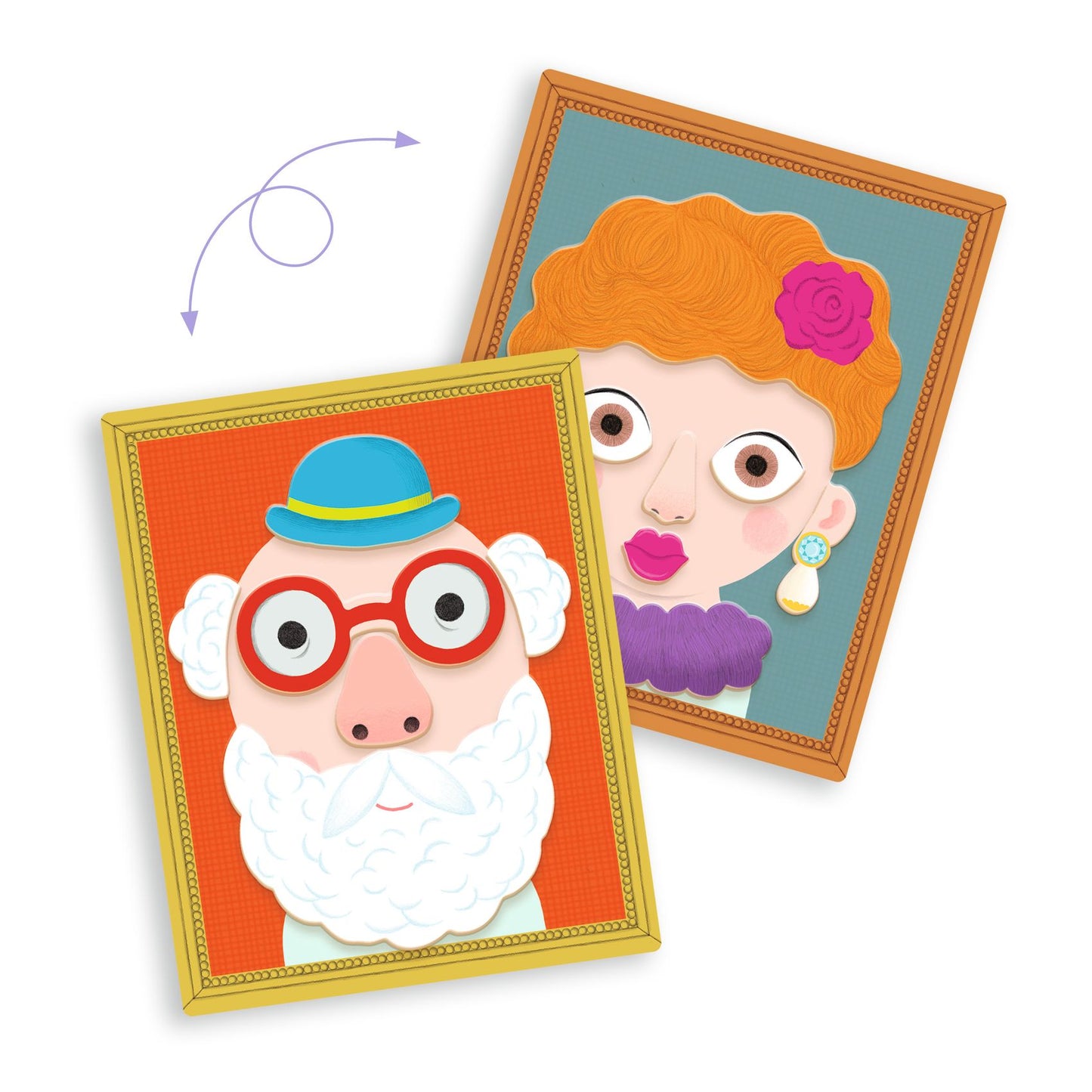 Portraits - Magnetic game