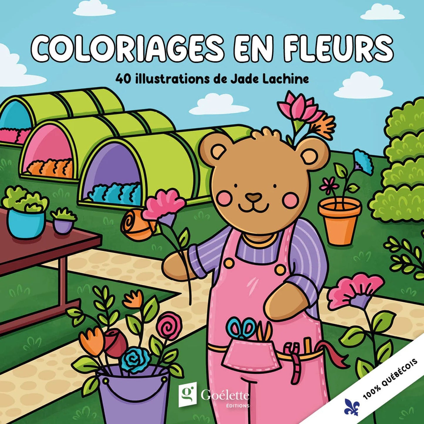 Coloriages Jade Lachine - En fleurs